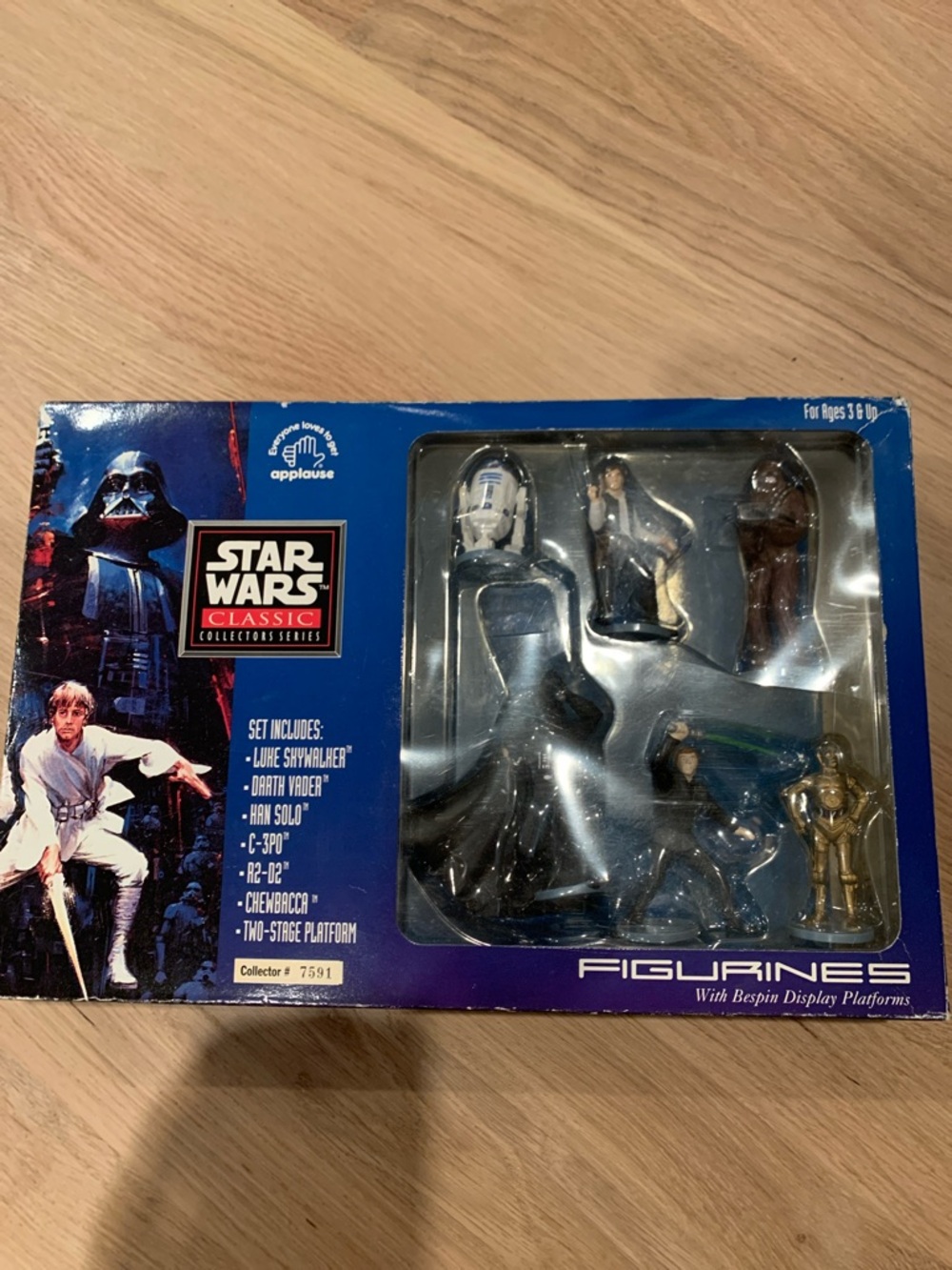 Vintage Star Wars Classic Figurine Set